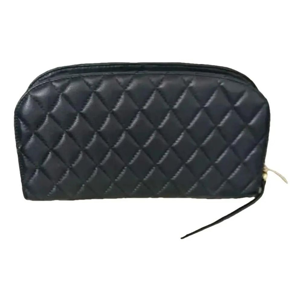 NWOT HOBO Cole Quilted Leather Clutch Bag, Classic Chic Party Bag Navy Blue